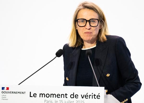 法国劳动部长帕诺斯扬-布韦(MAGALI COHEN/Hans Lucas/AFP via Getty Images)