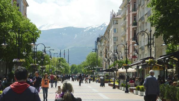 保加利亚首都索菲亚的主要商业街维托沙大道(Stolichanin/Wikipedia/CC BY-SA 4.0)