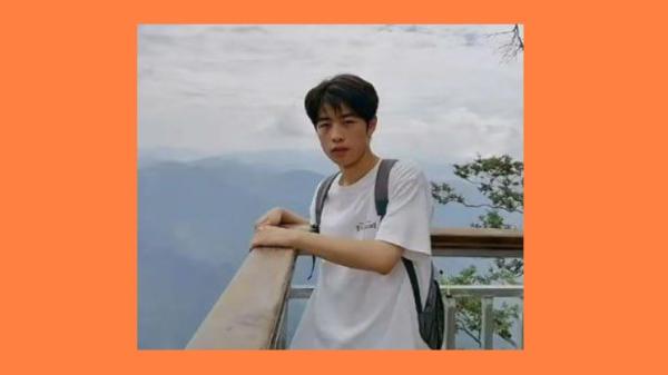西安19岁失联学生彭宇轩。(图片来源:网络图片)
