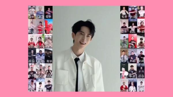 各国网友支持于朦胧的视频在网上广传。(图片来源:视频截图)