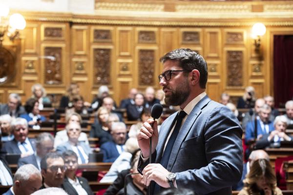 法国新住房部长让布伦(MAGALI COHEN/Hans Lucas/AFP via Getty Images)