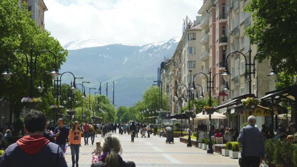 保加利亚首都索菲亚的商业街维托沙大道（Stolichanin/Wikipedia/CC BY-SA 4.0）