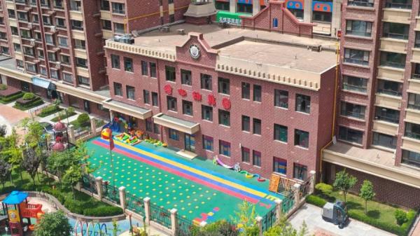甘肃天水褐石培心幼儿园。（图片来源：网络图片）