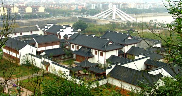 西施故里的四合院(zjctming / CC BY-SA 4.0)