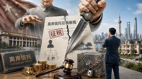 离岸信托 (AI製作)