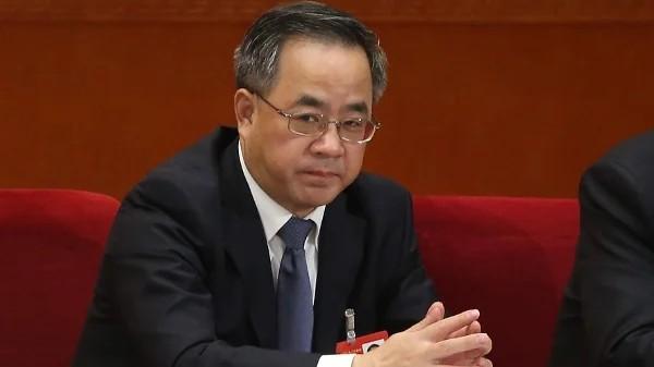 2014年3月5日,時任廣東省省委書記胡春華在北京人民大會堂出席全國人民代表大會開幕式。(圖片來源:Feng Li/Getty Images)