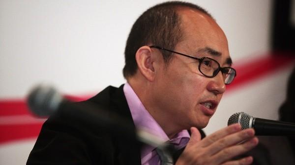 潘石屹于2009年3月13日在中国香港出席新闻发布会，公布SOHO中国2008年全年业绩。（图片来源：Lo Ka Fai/China Photos/Getty Images） 