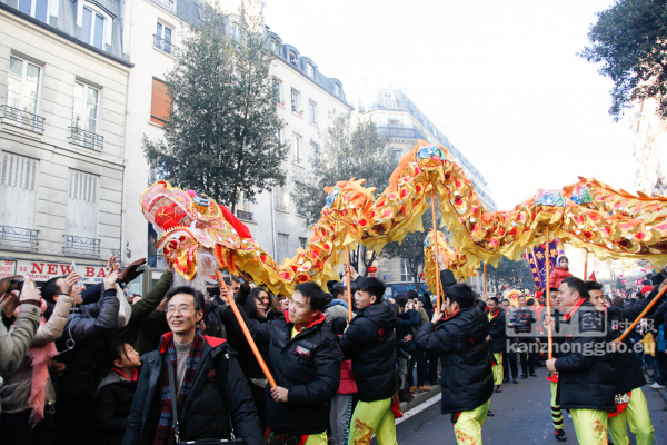 巴黎3区华人新年游行图集(三)
