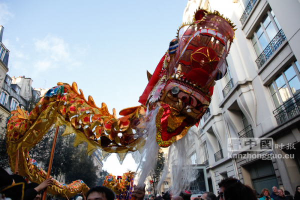 巴黎3区华人新年游行图集(三)