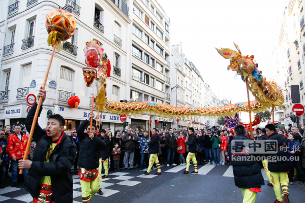 巴黎3区华人新年游行图集(三)