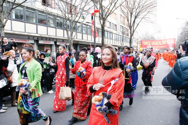 巴黎13区欢庆中国新年图集(三)