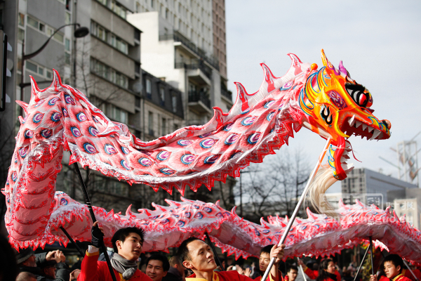 巴黎13区欢庆中国新年图集(五)