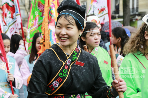 巴黎13区欢庆中国新年游行组图(图组1)