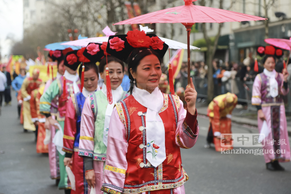 巴黎13区新年大游行(图组4)