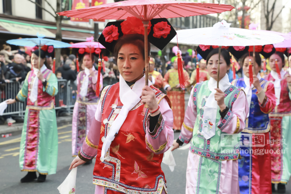 巴黎13区新年大游行(图组4)