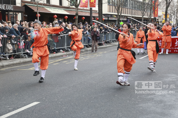 巴黎13区新年大游行(图组4)