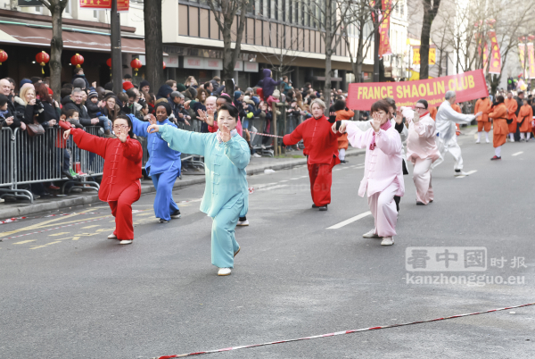 巴黎13区新年大游行(图组4)
