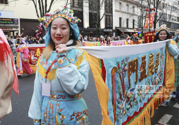 巴黎13区新年大游行(图组4)