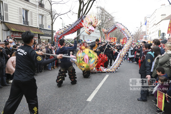 巴黎13区新年大游行(图组5)