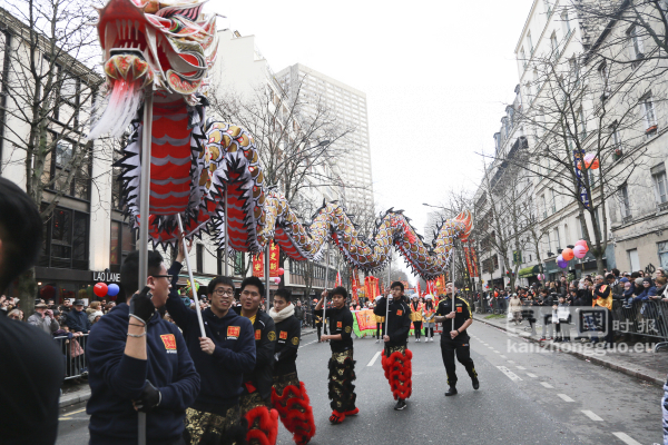 巴黎13区新年大游行(图组5)