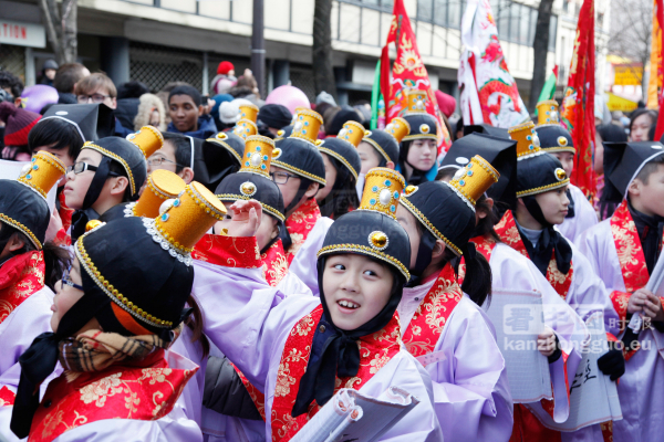 巴黎13区欢庆中国新年图集(一)